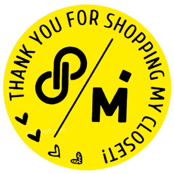 Dual Thank You sticker for small business Poshmark and Mer | packaging supplies - Picture 6 of 15